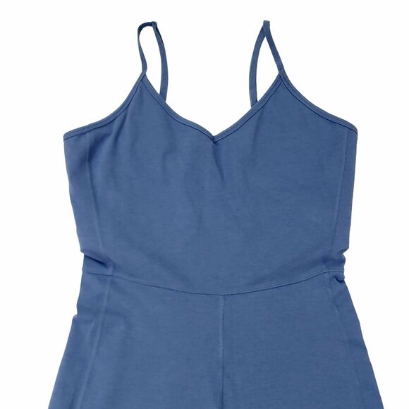 Old Navy Active Powerchill Cami Bodysuit 7/8 Built-In Bra Womens XL Blue - Picture 5 of 12